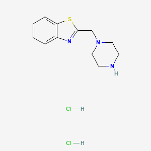 2-(Piperazin-1-ylmethyl)-1,3-benzothiazole dihydrochloride