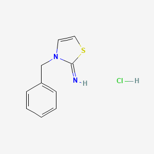3-Benzyl-2,3-dihydro-1,3-thiazol-2-imine hydrochloride