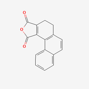 molecular formula C16H10O3 B15195141 4,5-Dihydronaphtho[1,2-e][2]benzofuran-1,3-dione CAS No. 7512-19-8