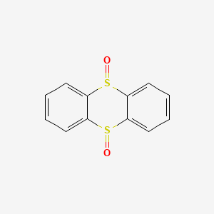 molecular formula C12H8O2S2 B15195246 Thianthrene 5,10-dioxide CAS No. 951-02-0