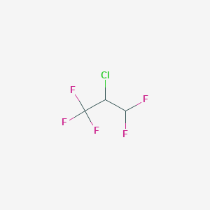 molecular formula C3H2ClF5 B151953 2-Chloro-1,1,1,3,3-pentafluoropropane CAS No. 134251-06-2