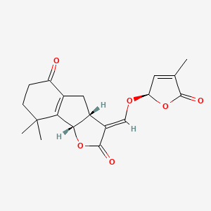 molecular formula C19H20O6 B15195339 (+)-Strigone CAS No. 151716-20-0