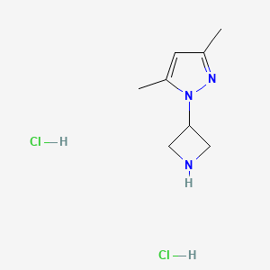 1-(3-Azetidinyl)-3,5-dimethyl-1H-pyrazole dihydrochloride