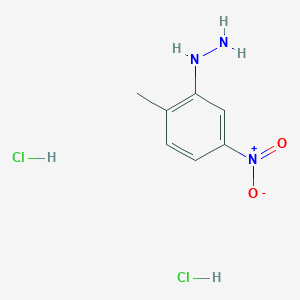 (2-Methyl-5-nitrophenyl)hydrazine dihydrochloride