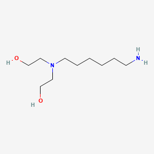 molecular formula C10H24N2O2 B15195474 2,2'-[(6-Aminohexyl)imino]diethanol CAS No. 6324-73-8