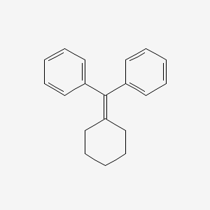 molecular formula C19H20 B15195601 Cyclohexylidenediphenylmethane CAS No. 30125-24-7