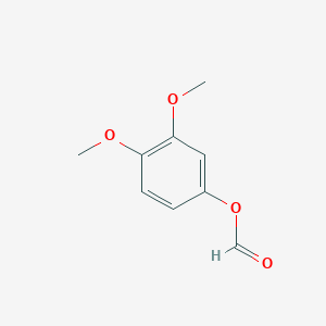 molecular formula C9H10O4 B15195661 3,4-Dimethoxyphenyl formate CAS No. 2033-88-7