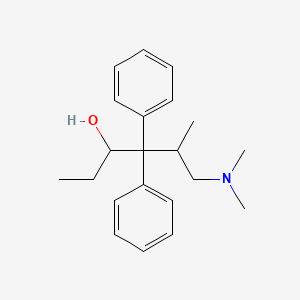 molecular formula C21H29NO B15195673 Isomethadol CAS No. 25117-79-7