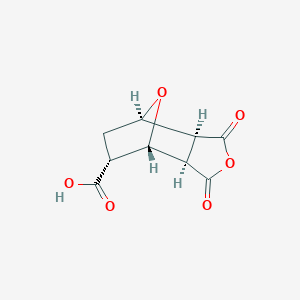 molecular formula C9H8O6 B151957 5-endo-Carboxyendothall anhydride CAS No. 127311-90-4