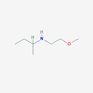 molecular formula C7H17NO B1519571 (butan-2-yl)(2-methoxyethyl)amine CAS No. 1019499-98-9