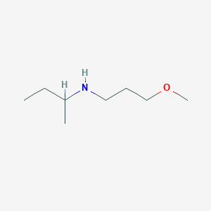 molecular formula C8H19NO B1519582 (Butan-2-yl)(3-methoxypropyl)amine CAS No. 1038237-96-5