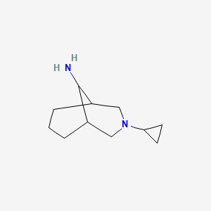 3-Cyclopropyl-3-azabicyclo[3.3.1]nonan-9-amine