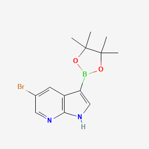 5-Bromo-3-(4,4,5,5-tetramethyl-1,3,2-dioxaborolan-2-yl)-1H-pyrrolo[2,3-b]pyridine