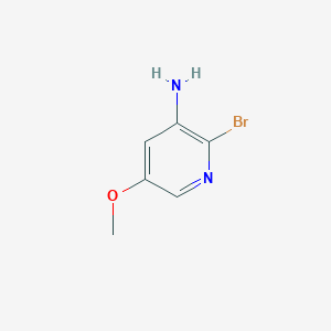 2-Bromo-5-methoxypyridin-3-amine