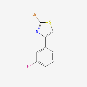 2-bromo-4-(3-fluorophenyl)Thiazole