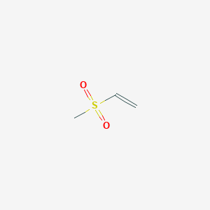 molecular formula C3H6O2S B151964 Methyl vinyl sulfone CAS No. 3680-02-2