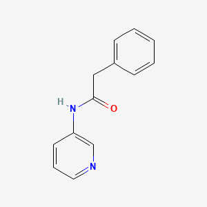 molecular formula C13H12N2O B15196558 2-phenyl-N-(pyridin-3-yl)acetamide CAS No. 5221-39-6