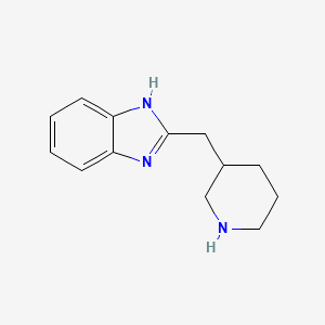 2-(Piperidin-3-ylmethyl)-1H-benzimidazole