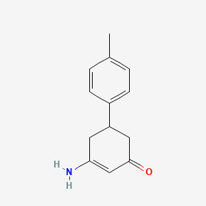 3-Amino-5-(4-methylphenyl)cyclohex-2-en-1-one