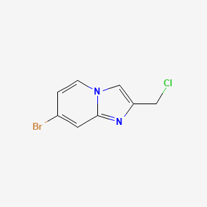 7-Bromo-2-chloromethylimidazo[1,2-a]pyridine
