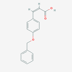molecular formula C16H14O3 B151970 (E)-3-(4-(Benzyloxy)phenyl)acrylic acid CAS No. 6272-45-3