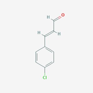 molecular formula C9H7ClO B151971 4-Chlorocinnamaldehyde CAS No. 49678-02-6