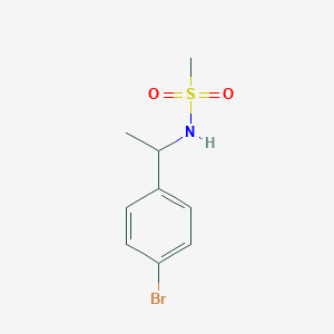 N-[1-(4-Bromophenyl)ethyl]methanesulfonamide