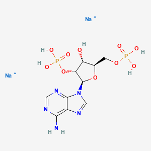molecular formula C10H15N5Na2O10P2 B15197168 CID 123134439 
