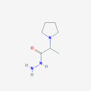 2-(Pyrrolidin-1-yl)propanehydrazide