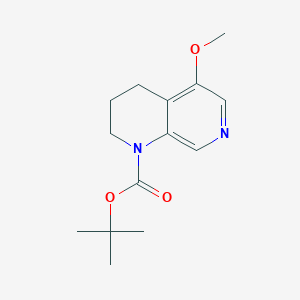 tert-Butyl 5-methoxy-3,4-dihydro-1,7-naphthyridine-1(2H)-carboxylate