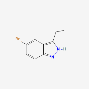 molecular formula C9H9BrN2 B1519725 5-bromo-3-ethyl-1H-indazole CAS No. 864774-67-4