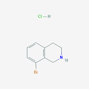 molecular formula C9H11BrClN B1519726 8-Bromo-1,2,3,4-tetrahydroisoquinoline hydrochloride CAS No. 1159813-53-2