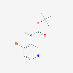 molecular formula C10H13BrN2O2 B1519742 3-Boc-Amino-4-bromopyridine CAS No. 885275-14-9