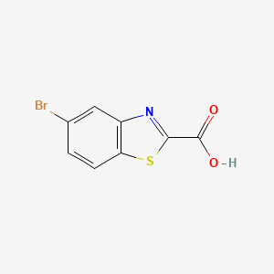 molecular formula C8H4BrNO2S B1519756 5-溴苯并噻唑-2-羧酸 CAS No. 1187928-52-4