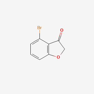 4-Bromobenzofuran-3(2H)-one