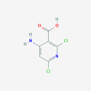 molecular formula C6H4Cl2N2O2 B1519758 4-氨基-2,6-二氯烟酸 CAS No. 929288-22-2