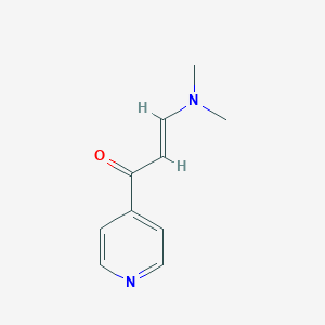molecular formula C10H12N2O B151976 (E)-3-(dimethylamino)-1-(pyridin-4-yl)prop-2-en-1-one CAS No. 66521-53-7