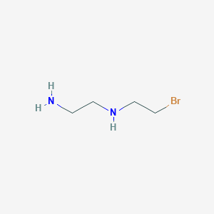 molecular formula C4H11BrN2 B15197662 N1-(2-Bromoethyl)ethane-1,2-diamine 