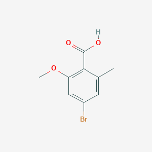 4-Bromo-2-methoxy-6-methylbenzoic acid