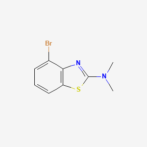4-bromo-N,N-dimethyl-1,3-benzothiazol-2-amine
