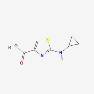 2-(Cyclopropylamino)-1,3-thiazole-4-carboxylic acid