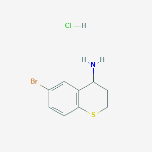 4-Amino-6-bromo-3,4-dihydro-2H-1-benzothiopyran hydrochloride
