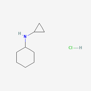 molecular formula C9H18ClN B1519793 N-环丙基环己胺盐酸盐 CAS No. 874-64-6