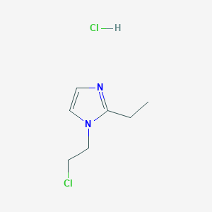 1-(2-chloroethyl)-2-ethyl-1H-imidazole hydrochloride