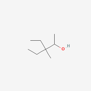 molecular formula C8H18O B15198077 3-Ethyl-3-methyl-2-pentanol CAS No. 66576-22-5