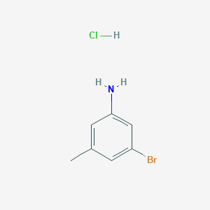 molecular formula C7H9BrClN B1519808 3-Bromo-5-methylaniline hydrochloride CAS No. 957034-79-6