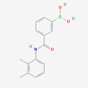 molecular formula C15H16BNO3 B1519814 3-Borono-N-(2,3-dimethylphenyl)benzamide CAS No. 957060-99-0