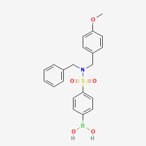 4-(N-Benzyl-N-(4-methoxybenzyl)sulfamoyl)phenylboronic acid