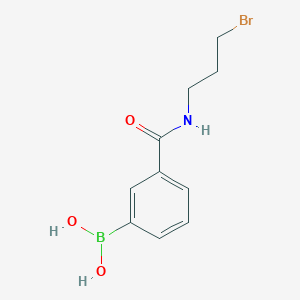 N-(3-Bromopropyl) 3-boronobenzamide