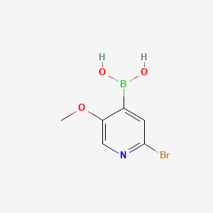 (2-Bromo-5-methoxypyridin-4-yl)boronic acid